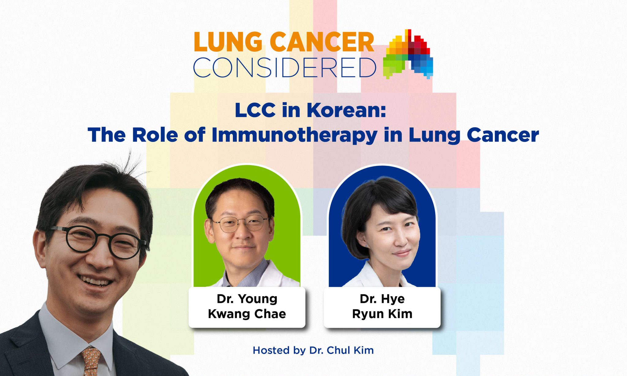 Lung Cancer Considered in Korean 🇰🇷
Dr. @chulkimMD joins Dr. Hye Ryun Kim and @youngkwang