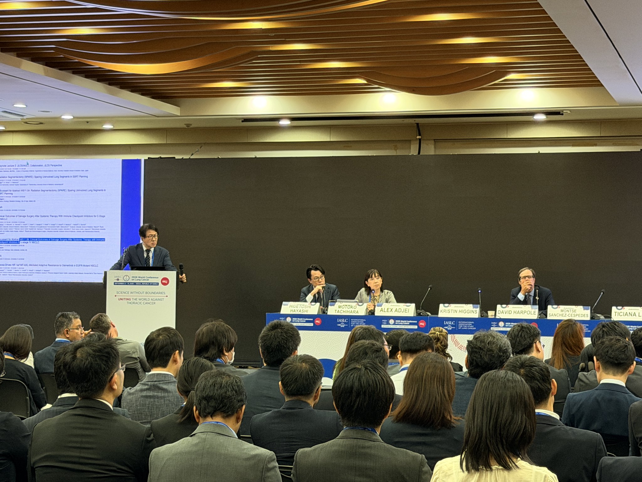 Global dialogue in action at #WCLC26! 🌏🤝
It’s great to see a full room for the Joint IASL