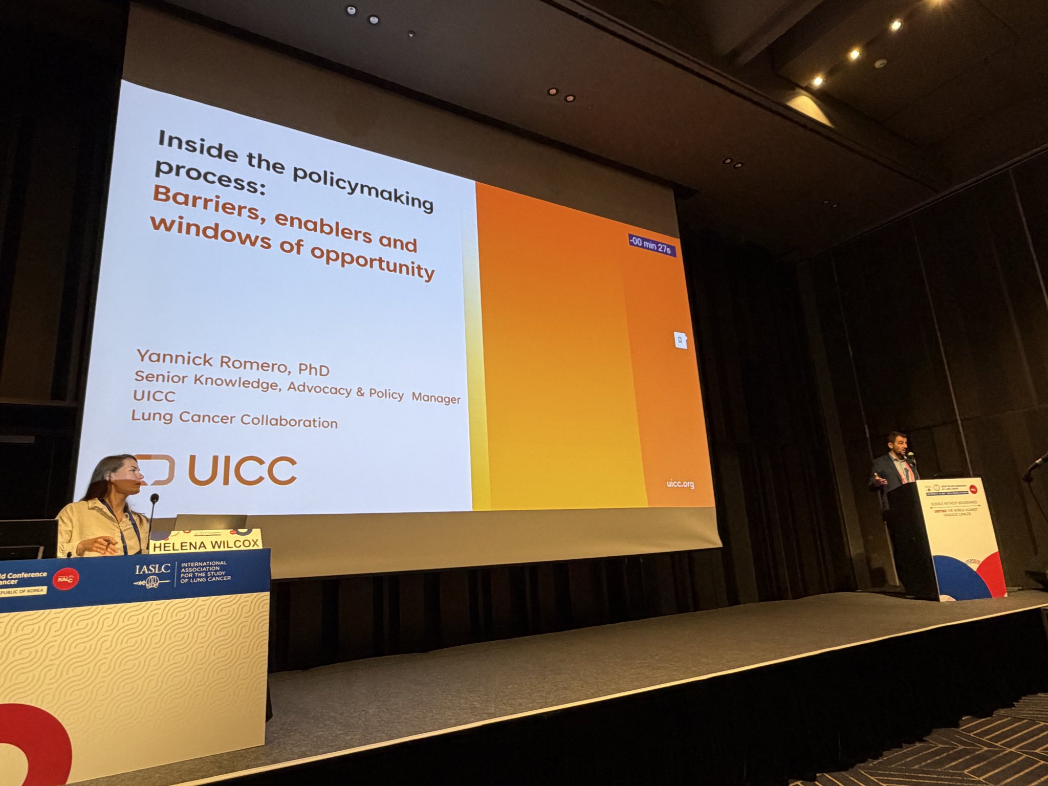 @uicc own’s @YannickRomero starting the discussion - tobacco, national cancer plans, cervi