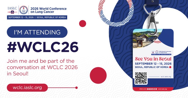Ready for Day 1 of @IASLC #WCLC26! 🇰🇷🫁
Looking forward to connecting with other advocates