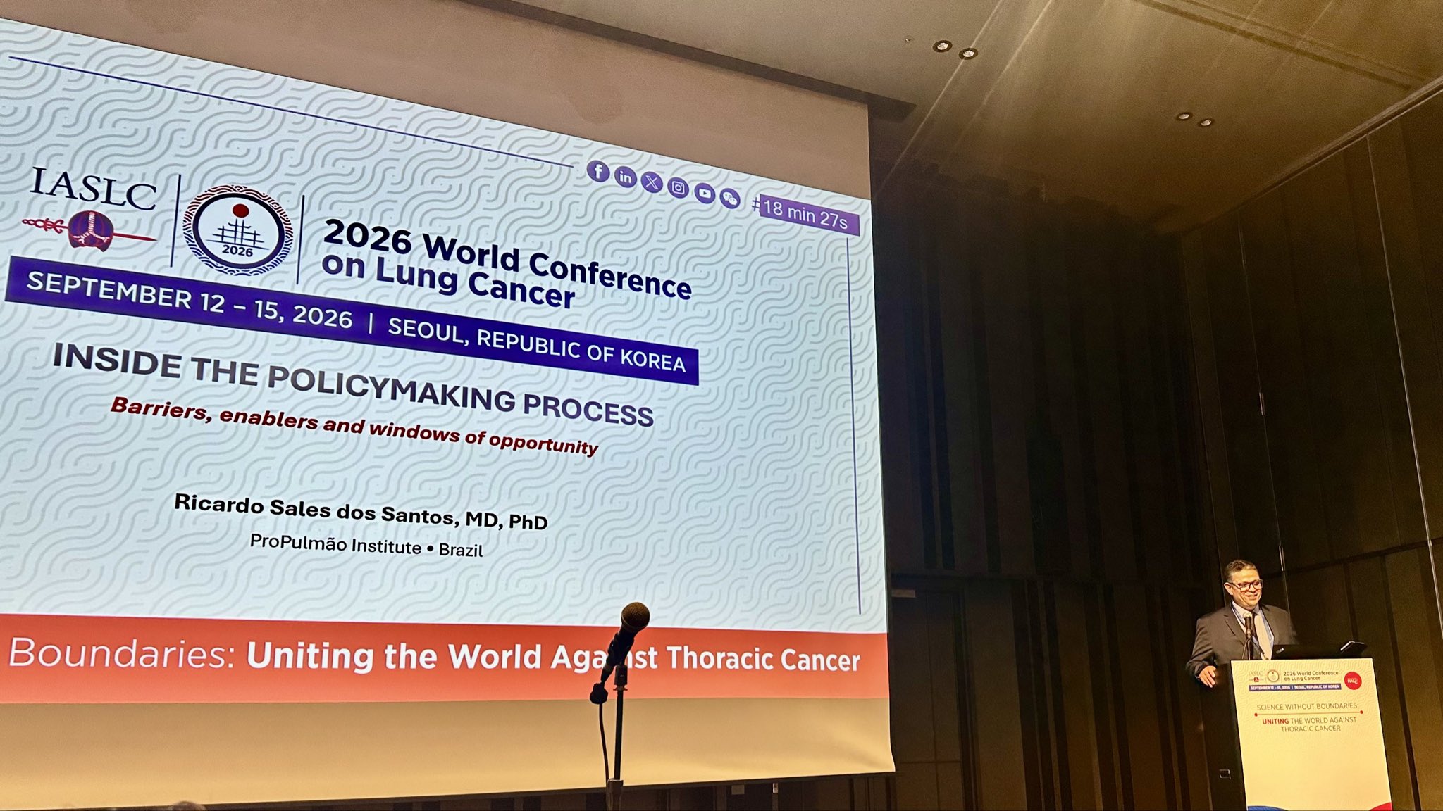 Too many great pre-conference sessions @IASLC #WCLC26 Moving from the policy making engage