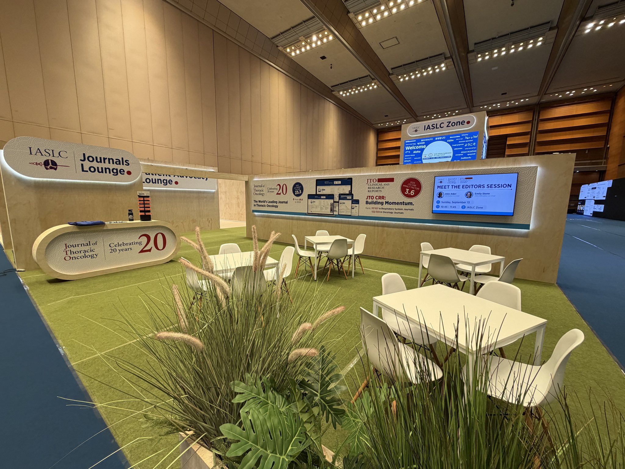 We’re so ready to meet you at #WCLC26!
📍 Journals Lounge, IALSC Zone, 3F (outside of the