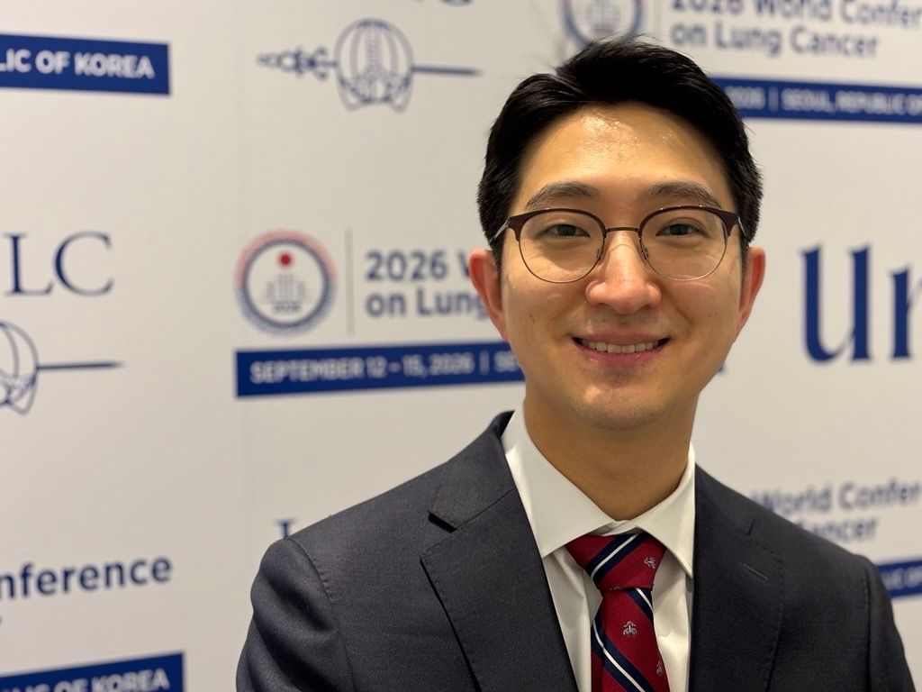 🌟 Thanks to @chulkimMD for joining us at #WCLC26 for an amazing interview this morning!