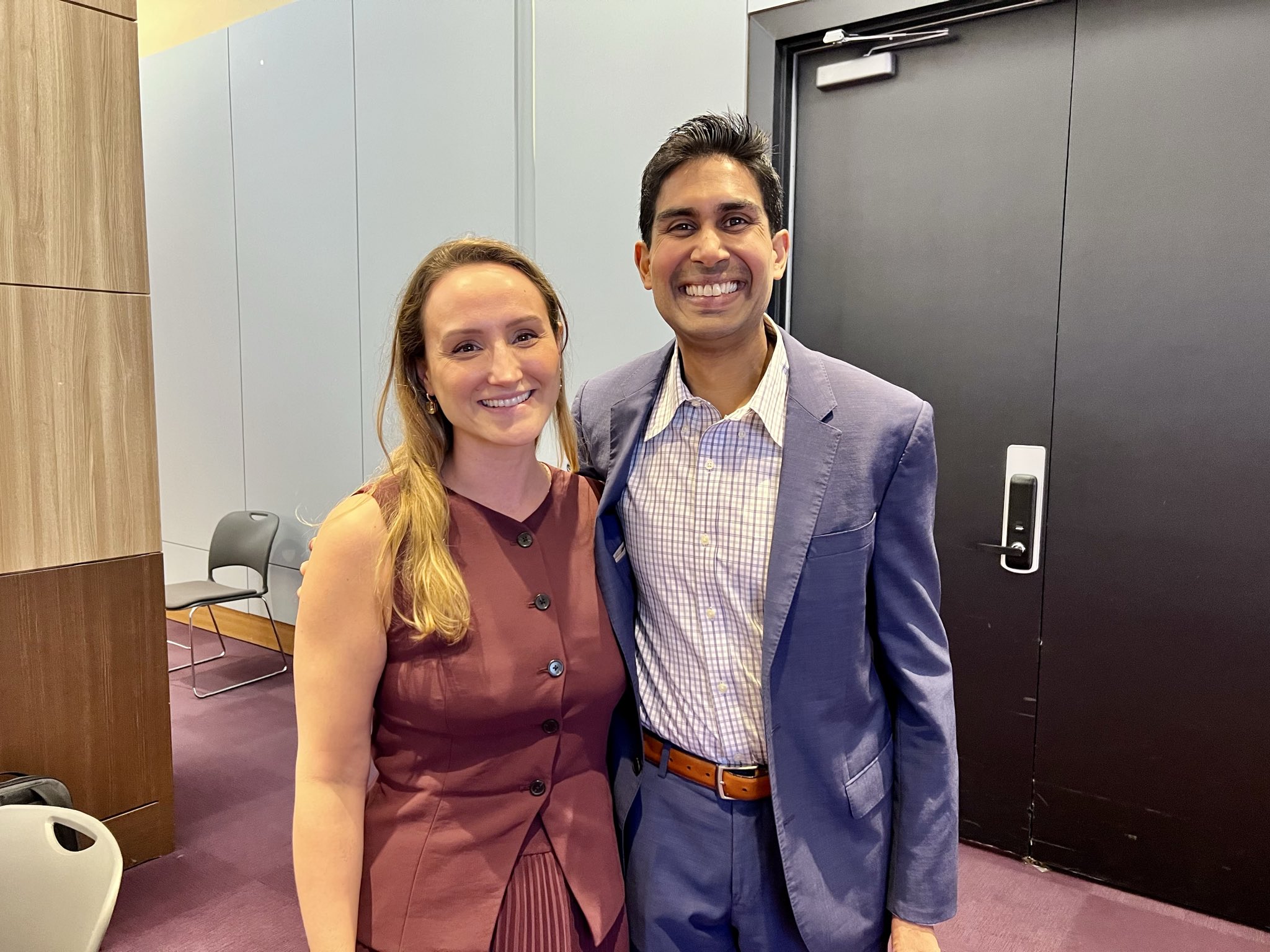 My forever mentor, friend, and colleague, @aadel_chaudhuri. Grateful for seven years of me