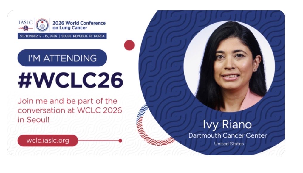 Major FOMO not being at #WCLC26 @IASLC in South Korea in person 😭 BUT I can still attend V