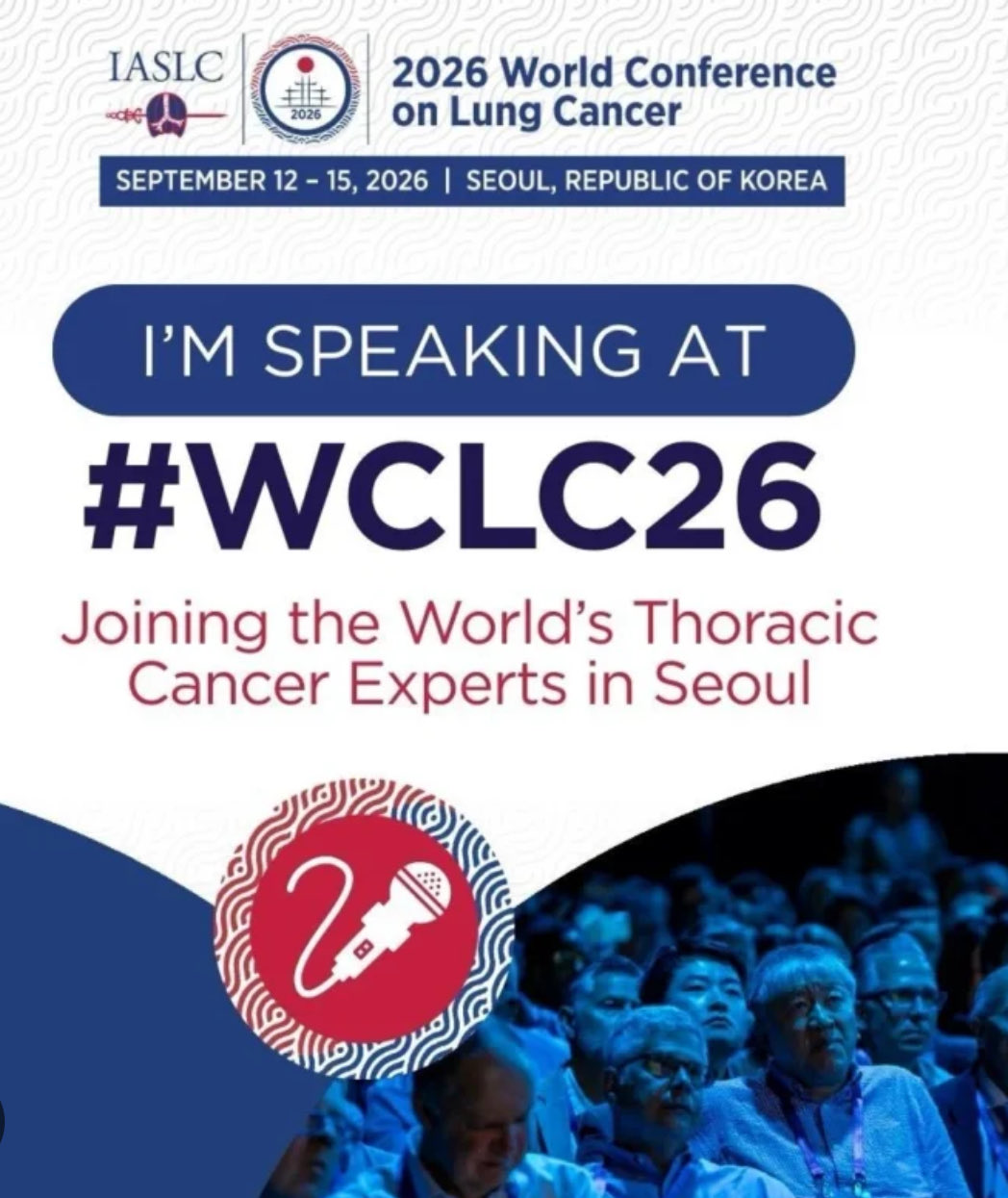 ✈️ Heading to #Seoul, #Korea to deliver lecture at the World Conference on #Lung #Cancer #