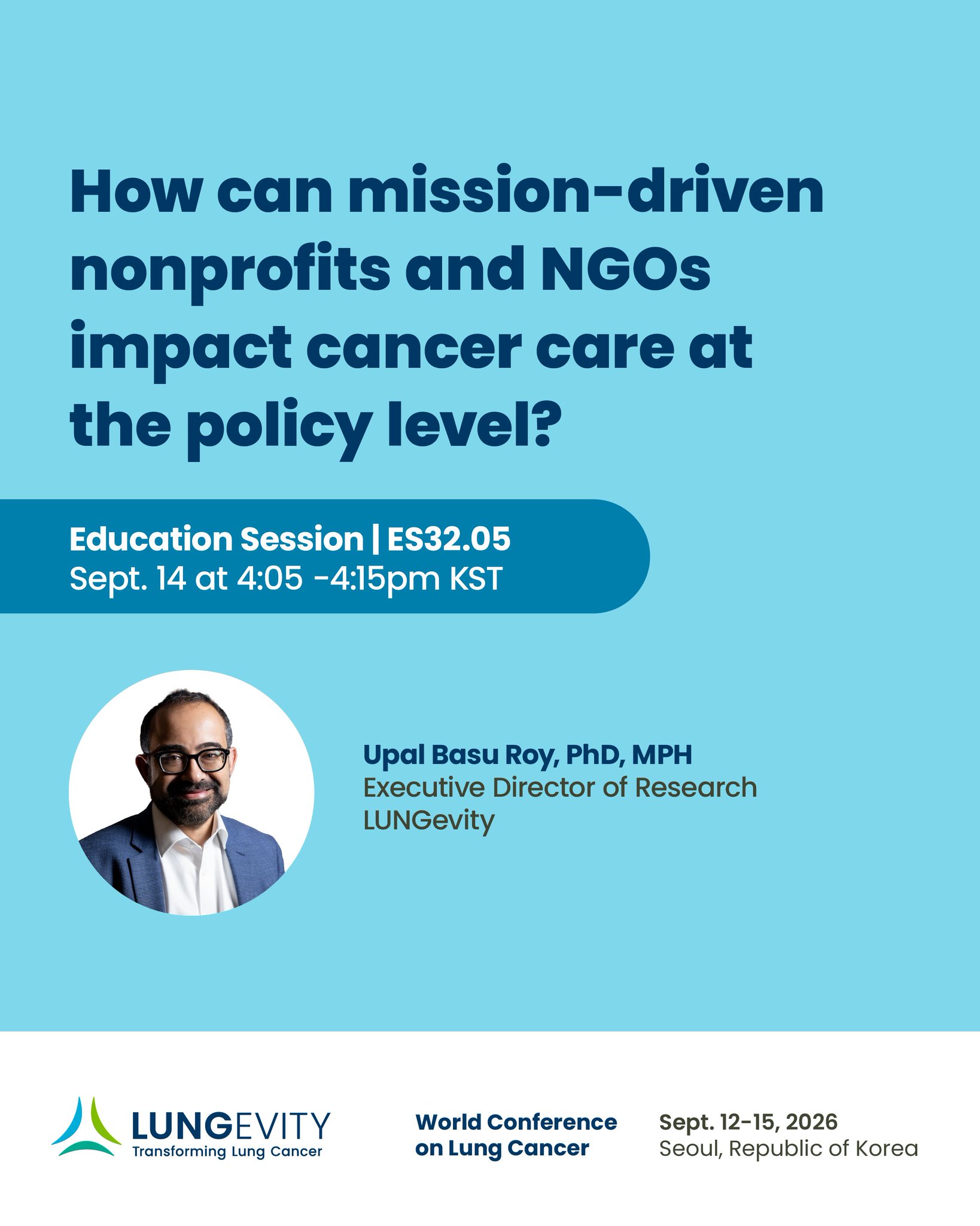 Presentations by LUNGevity staff and collaborators are shaping the global conversation abo