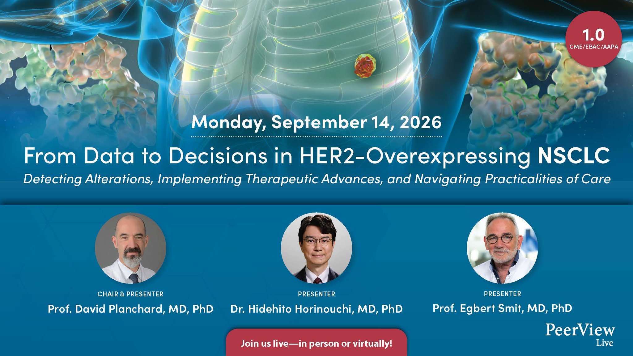 🔥 @PeerView From Data to Decisions in HER2-Overexpressing NSCLC
🎯Detecting Alterations, Im
