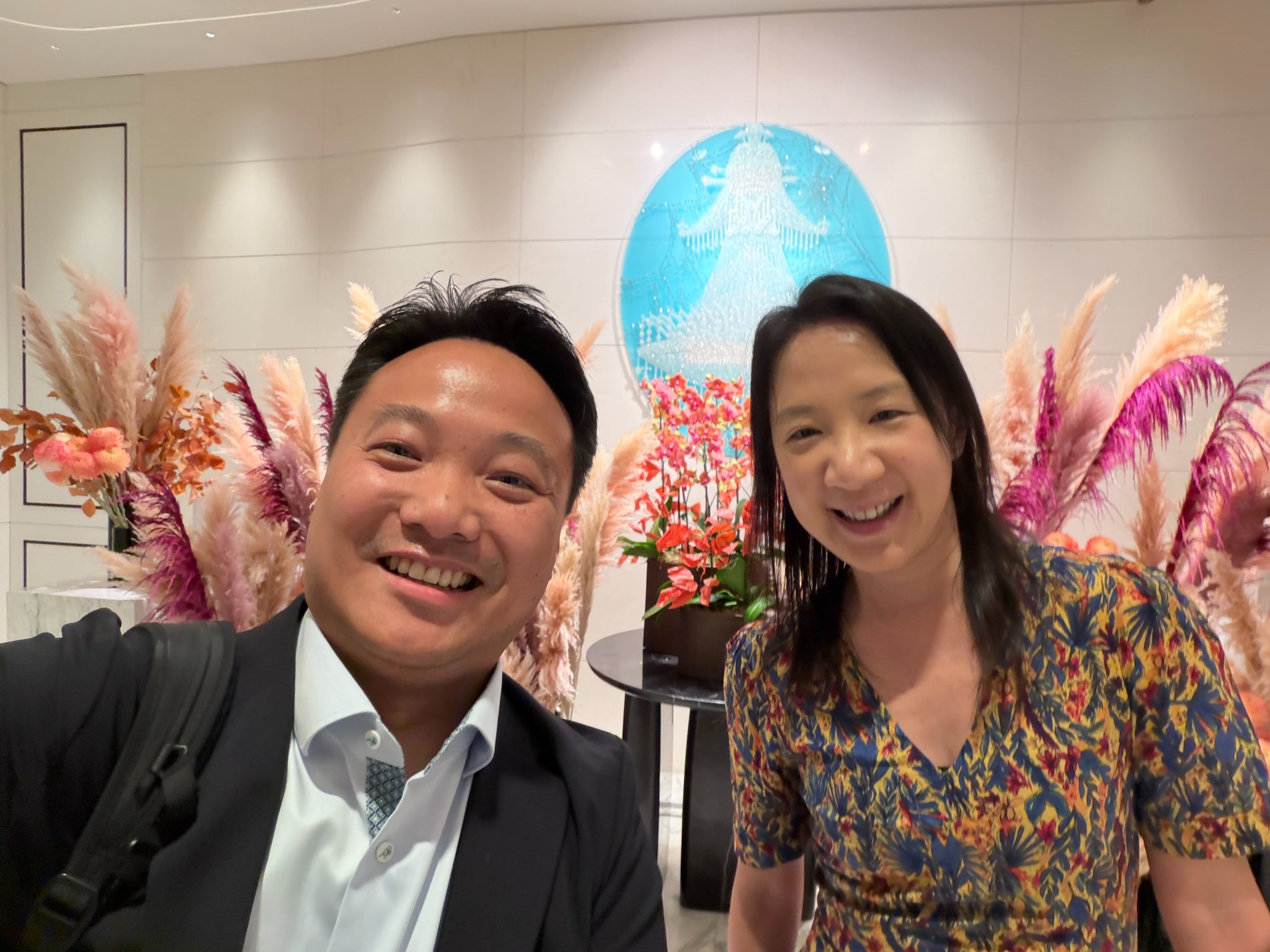 A couple of #happy #Wefies 📸 at @IASLC #WCLC26 🇰🇷. Looking forward to the formal start of