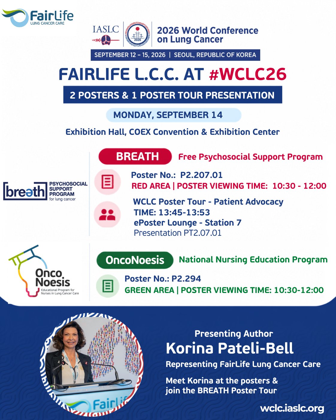 Looking forward to sharing our work at #WCLC2026!
I’ll be presenting two @FairLifeLCC pro