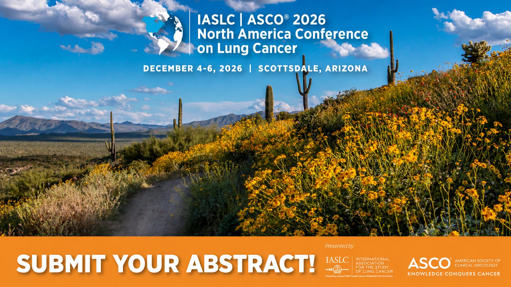 📣 Reminder: The #NACLC26 Call for Abstracts is open!
Share your latest research with the