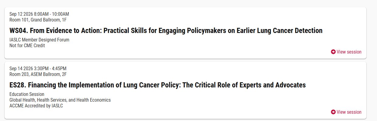 As #WCLC26 approaches, I’m thinking about the work that matters most: turning evidence int