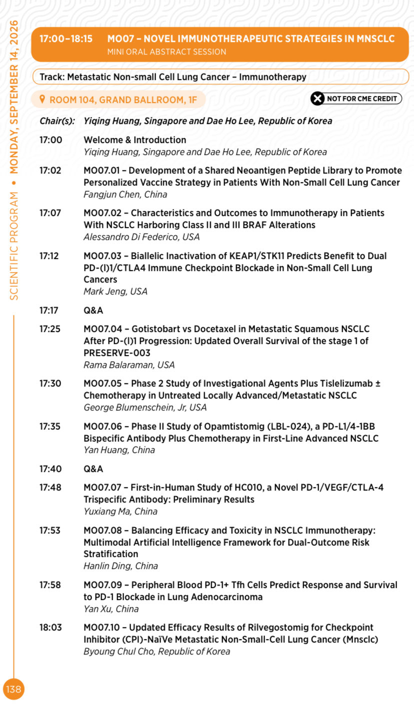 I am honored and grateful to the @IASLC for selecting our study on BRAF class II and III a