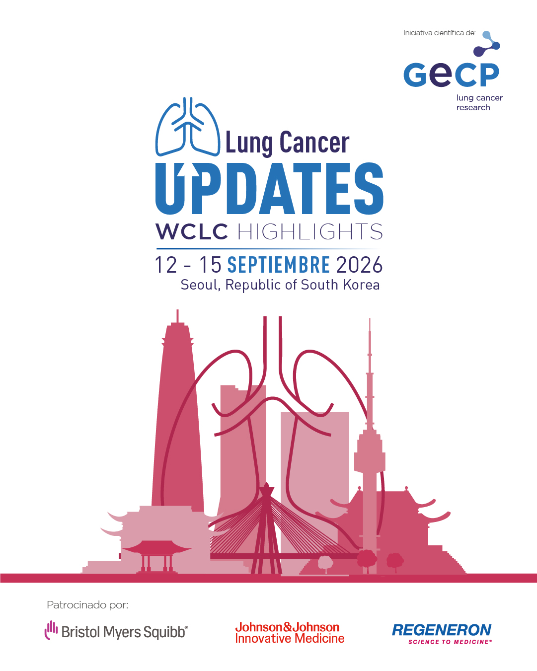 ⭕ Se acerca el #WCLC2026.
➡️Del 12 al 15 de septiembre, Seúl reunirá las principales noved