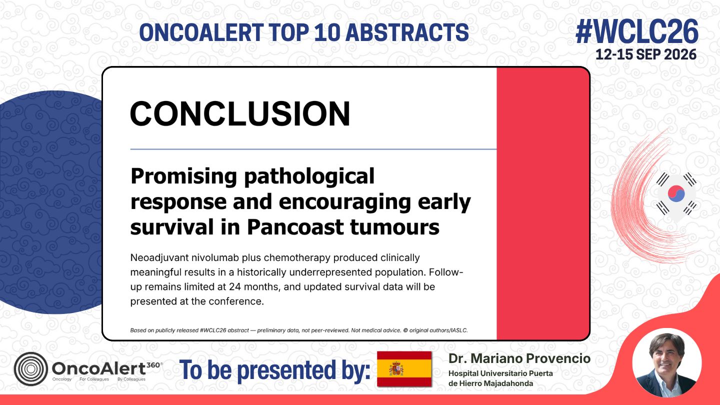 The OncoAlert #WCLC26 Top 10 Deep Dive! Abstract to be presented Next week
MO06.07 — The