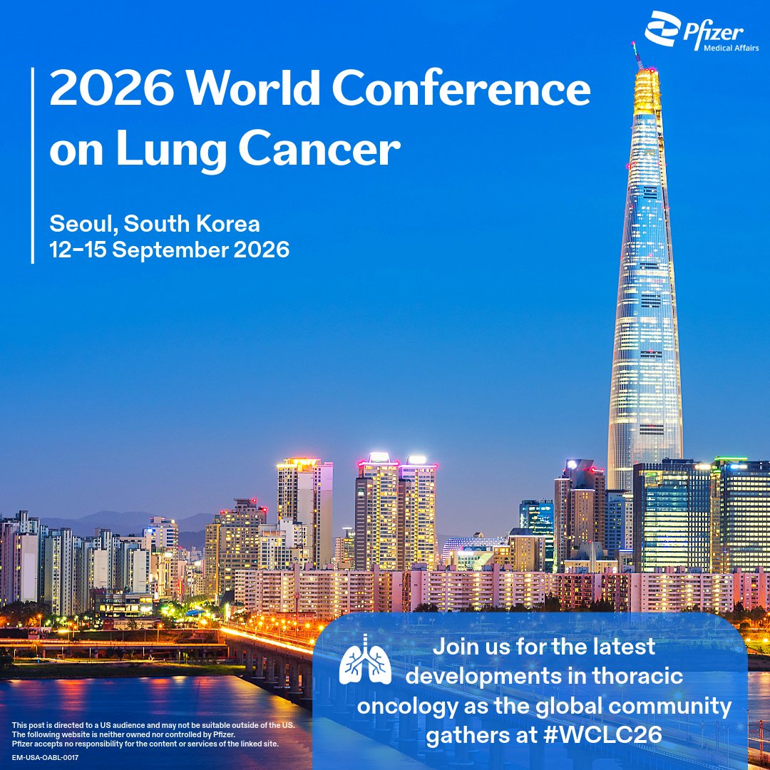 Join us in Seoul, South Korea, from 12–15 September 2026 at #WCLC26 as we continue to fost