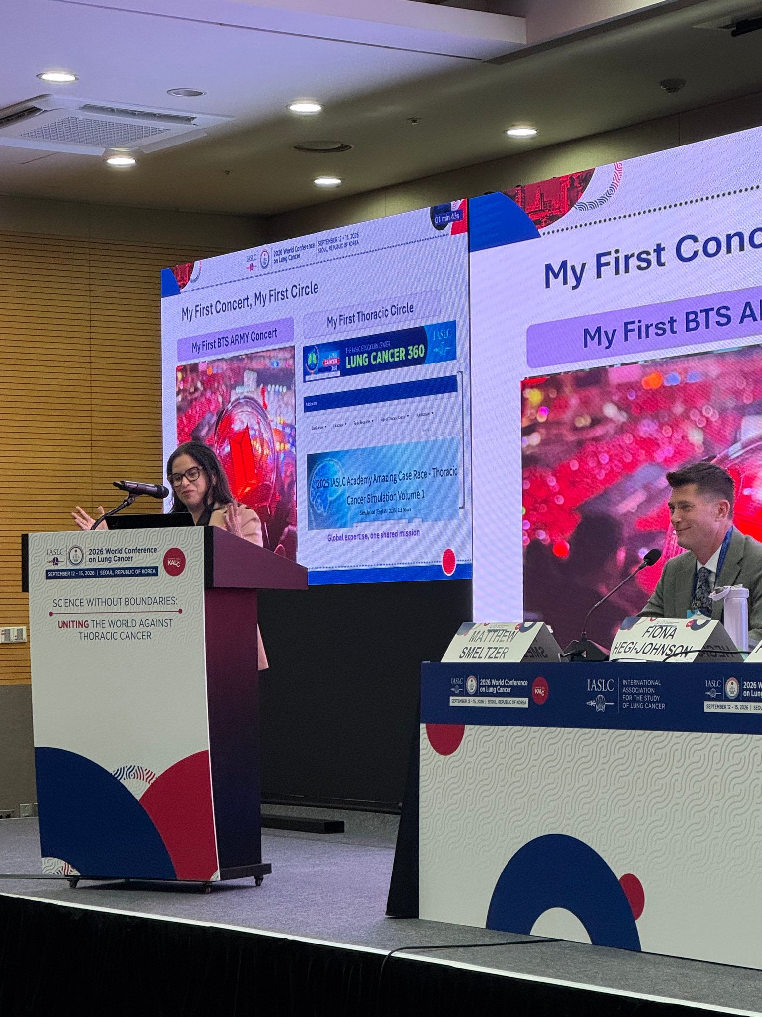 @Latinamd talks about the @IASLC Thoracic Circle! Join now! #wclc26 https://t.co/wPBYC1DHR