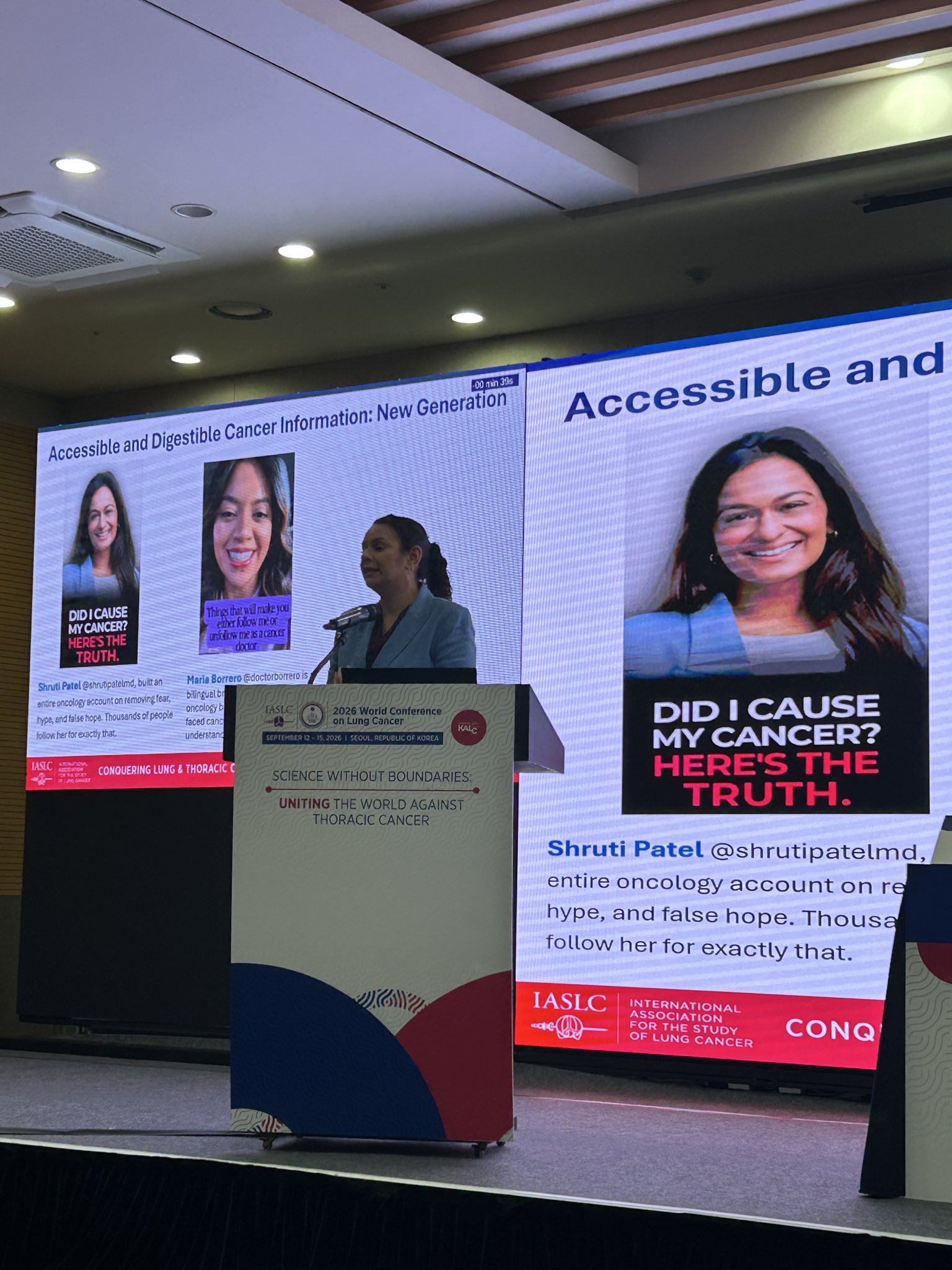 Excellent examples from @NarjustFlorezMD as part of the #WCLC26 Communications Committee d