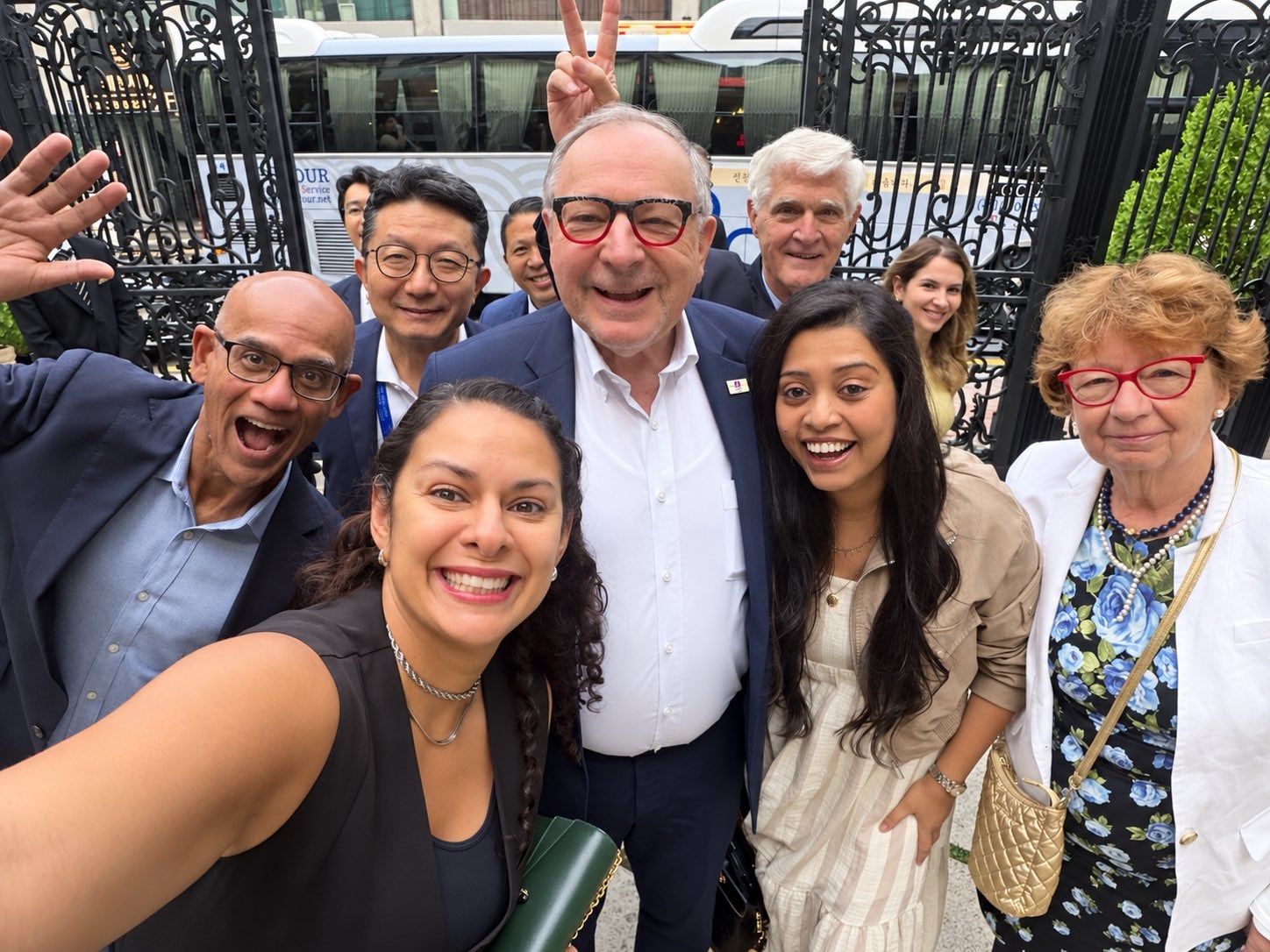 An unforgettable evening with the IASLC Board of Directors, celebrating global collaborati