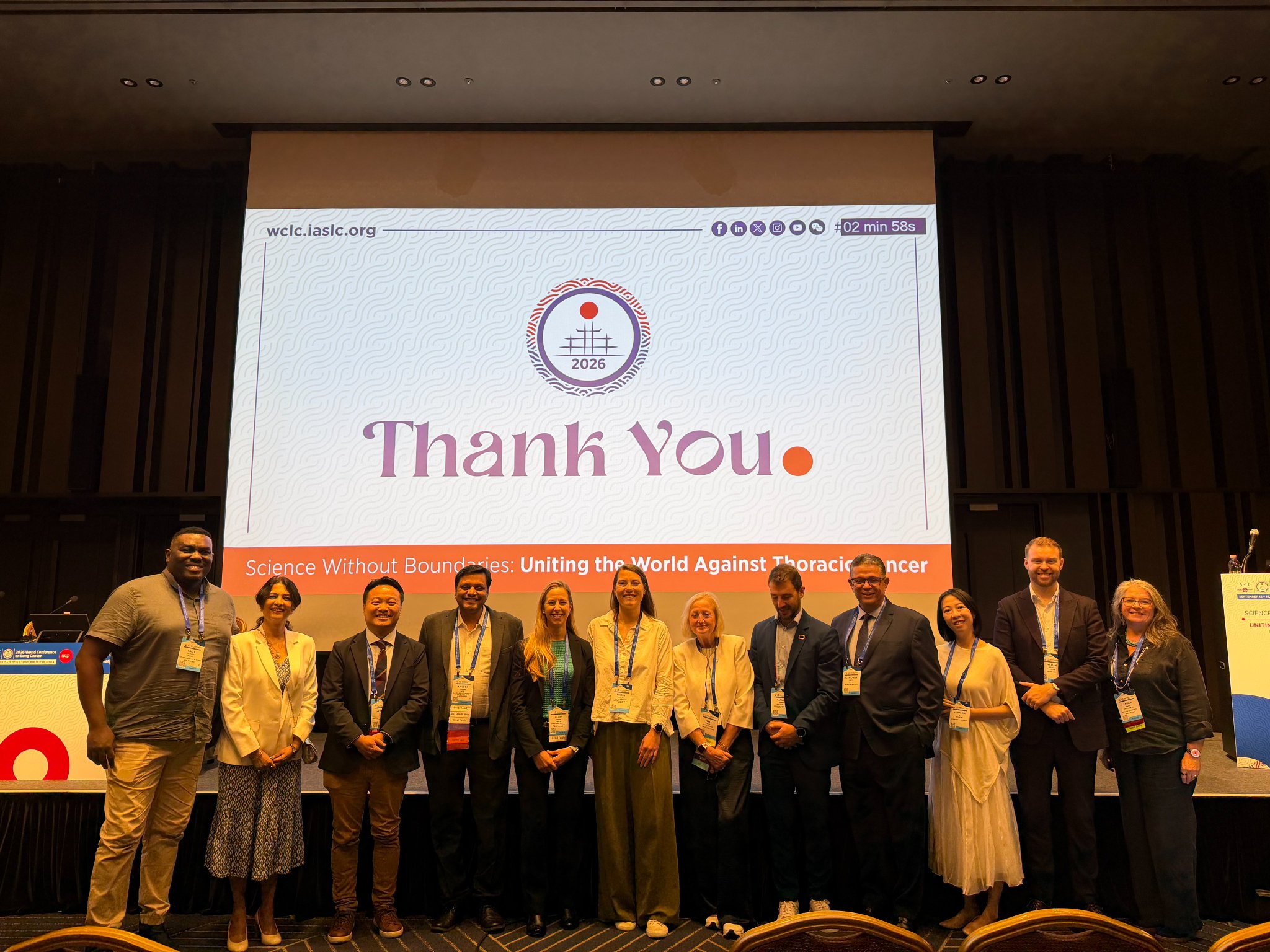 Kicked off the official programme of @IASLC #WCLC26 with the our 8:00am session 🌅 WS04 dis