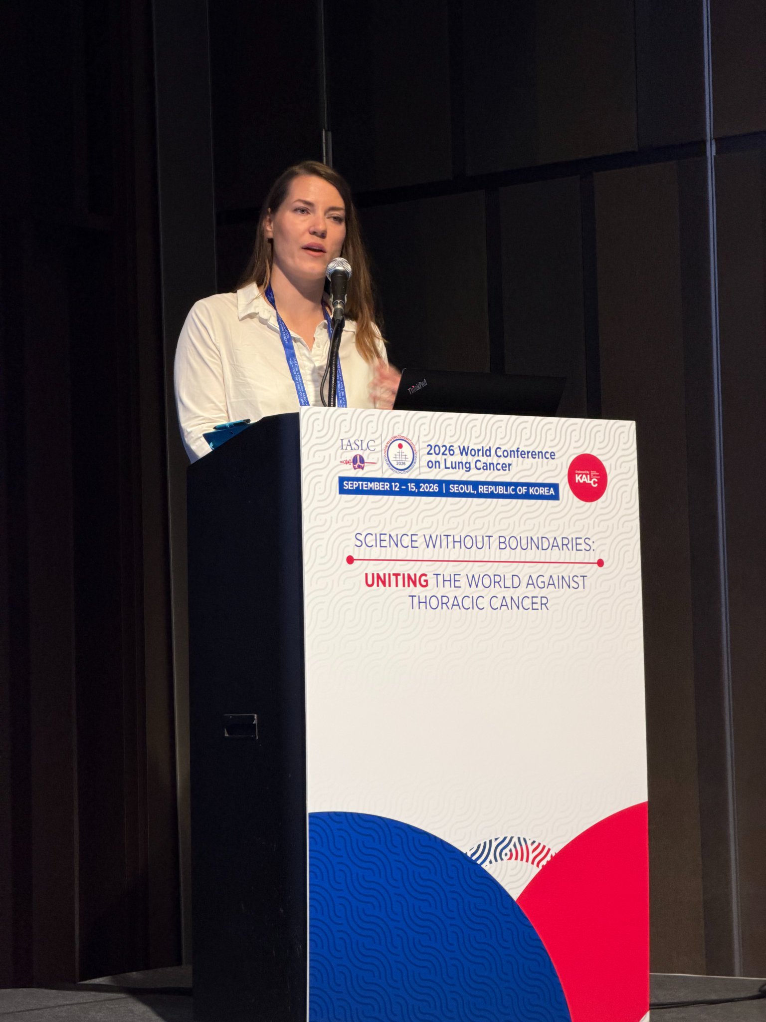 Kicked off the official programme of @IASLC #WCLC26 with the our 8:00am session 🌅 WS04 dis