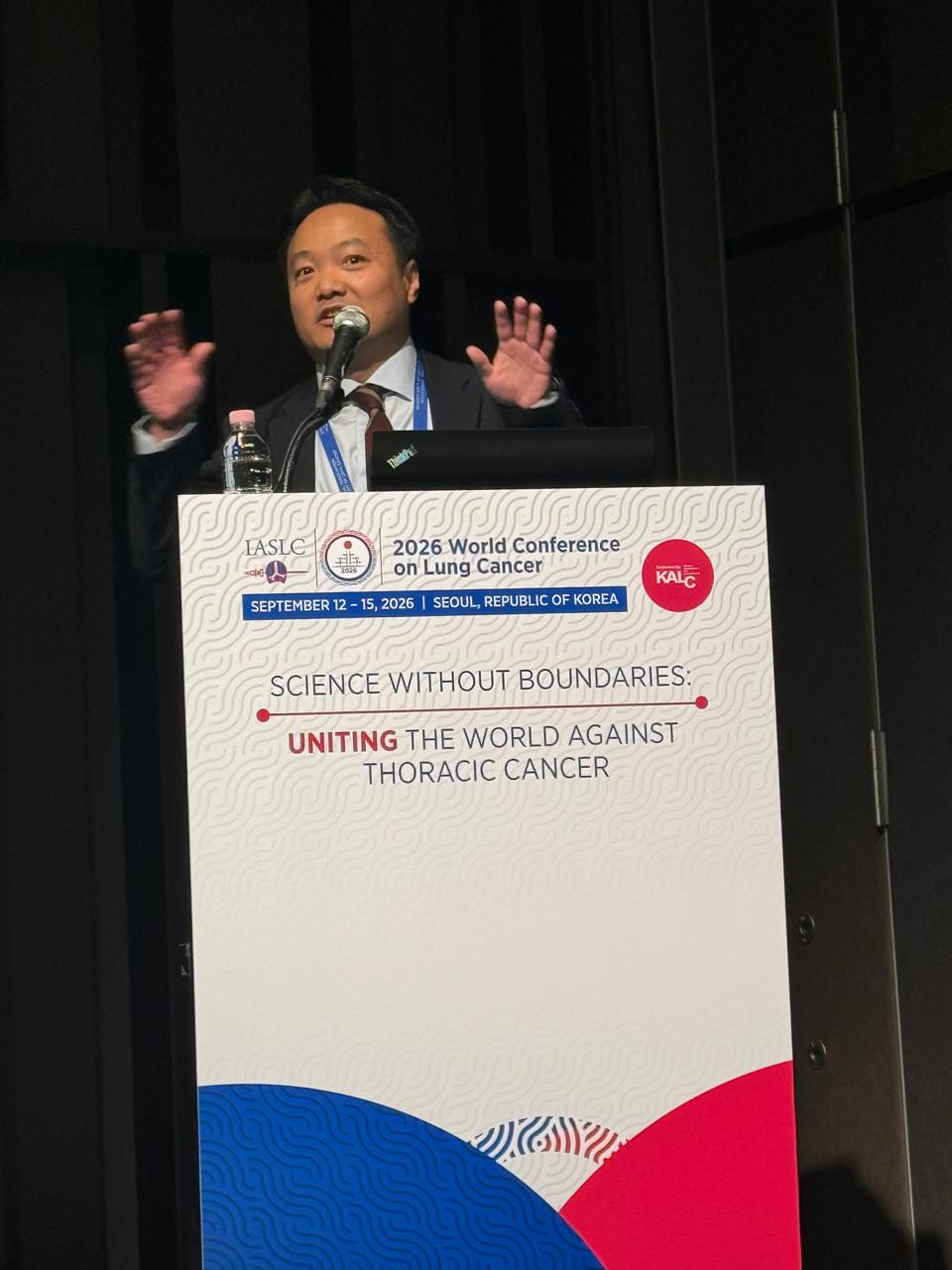 Kicked off the official programme of @IASLC #WCLC26 with the our 8:00am session 🌅 WS04 dis