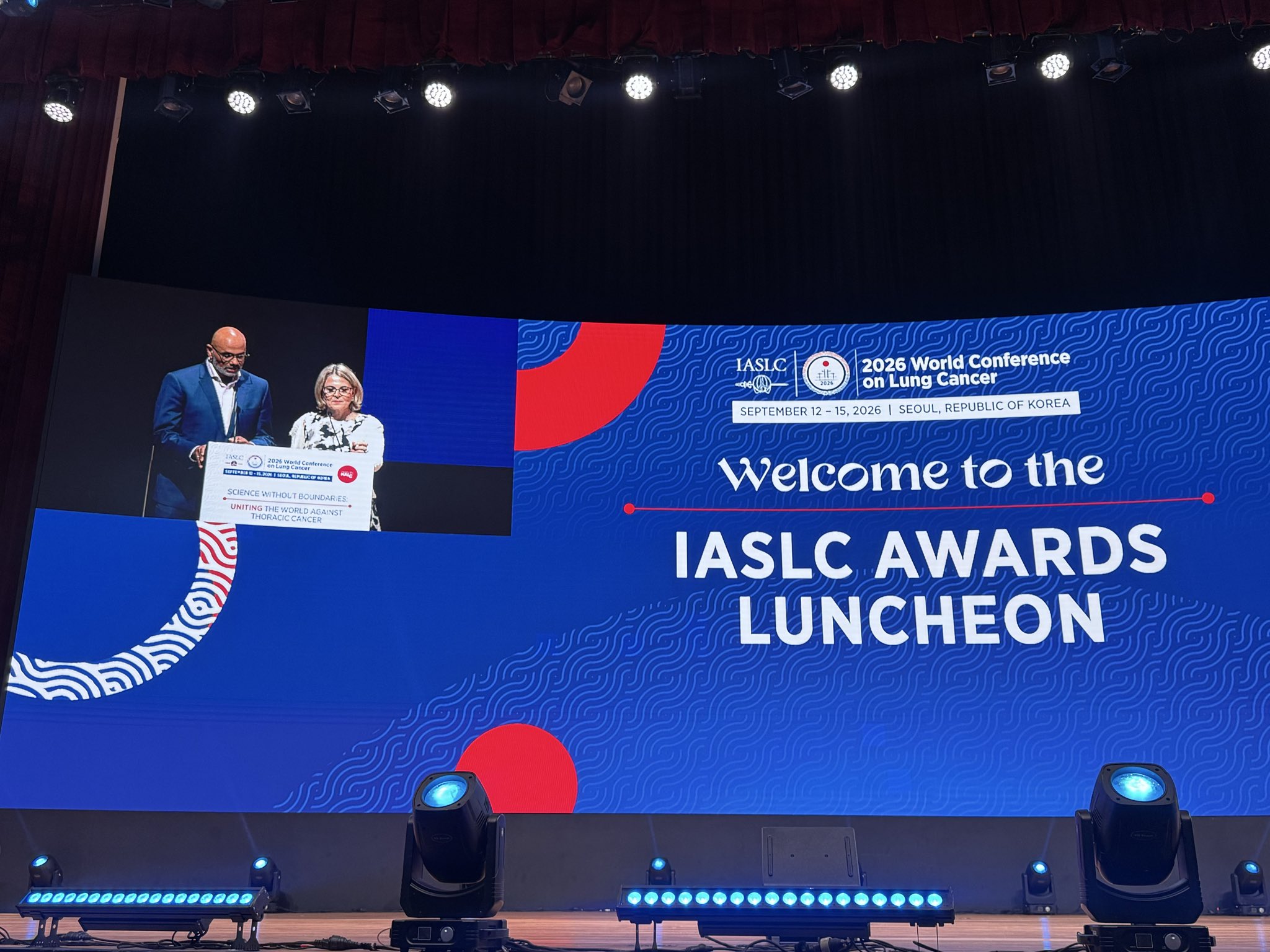 IASLC AWARDS LUNCHEON Congratulations to all awardees !! #WCLC26 https://t.co/CYY1KX1APT