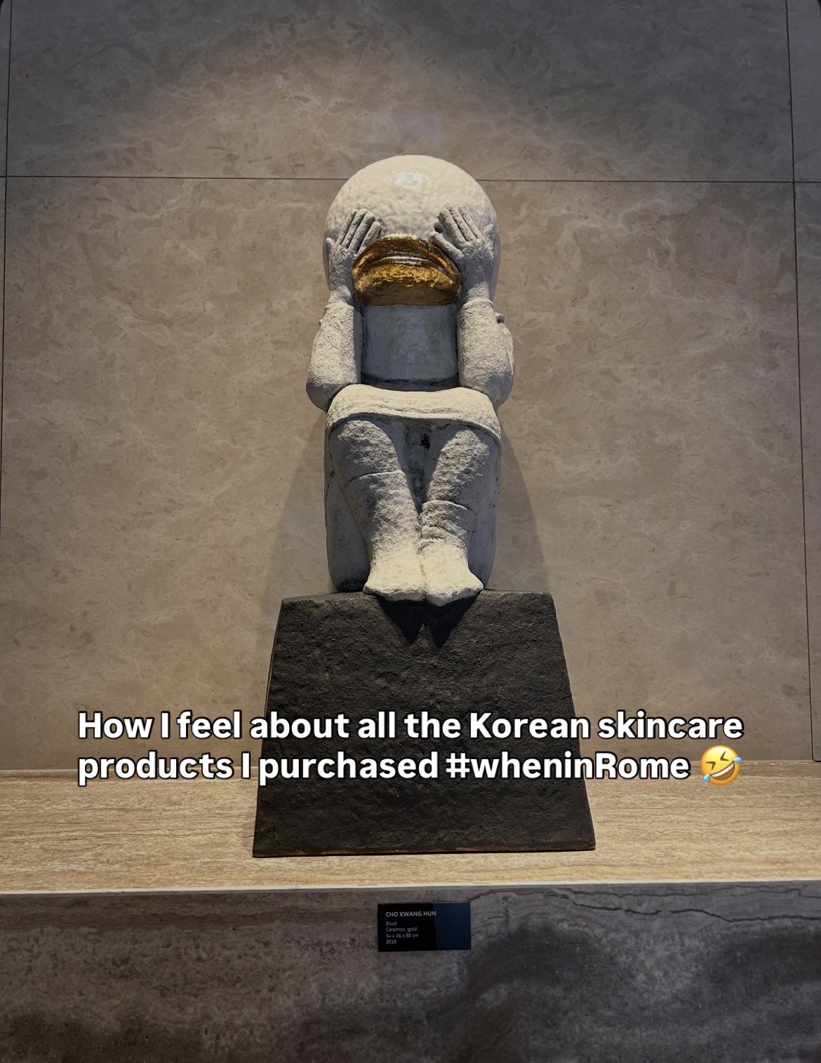 Loving all the amazing skincare products here at @oliveyoung in #korea #glassskingoals #WC