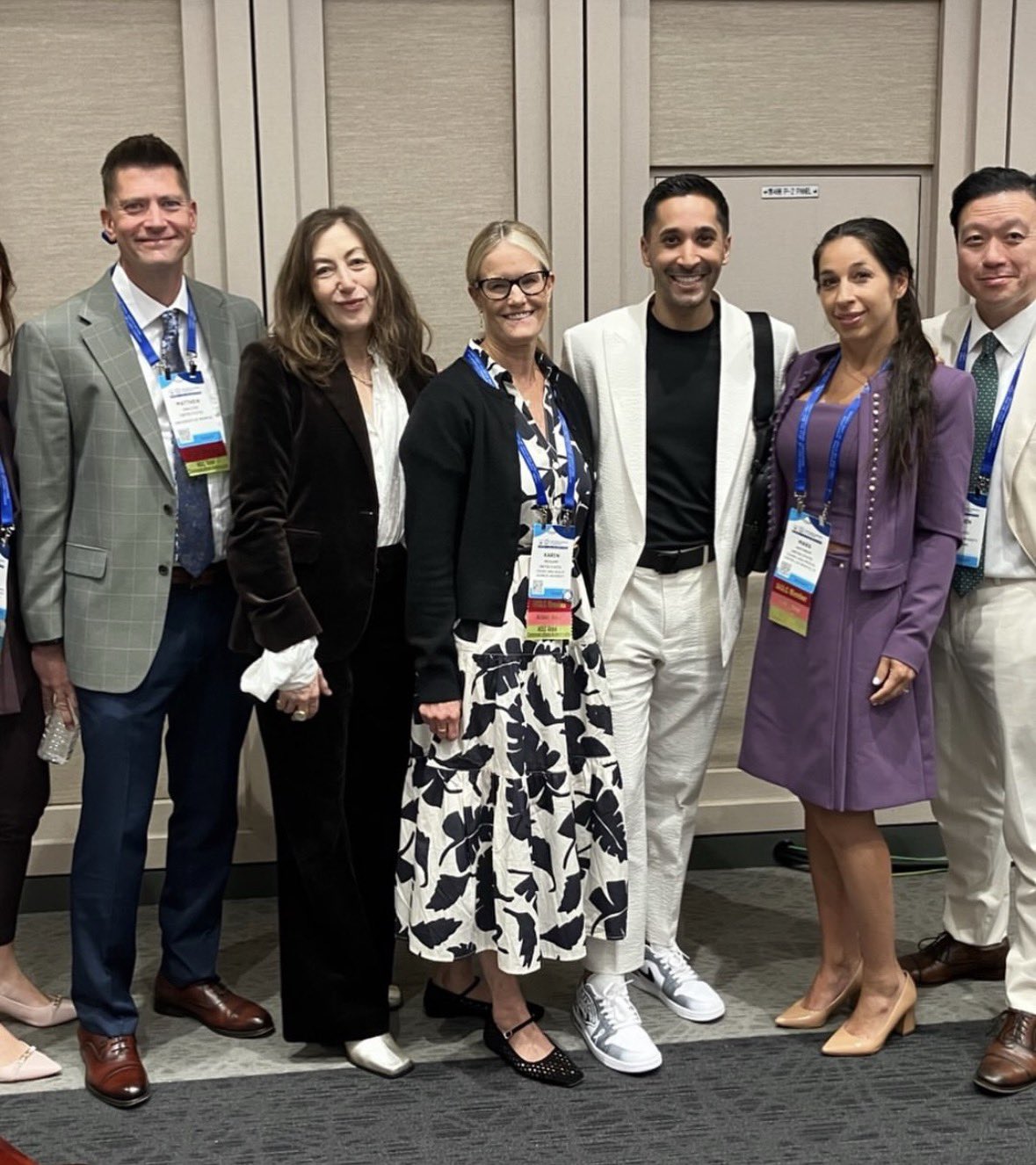 Sorry I missed the official committee photo! But I made it to the unofficial one 😀
#WCLC2