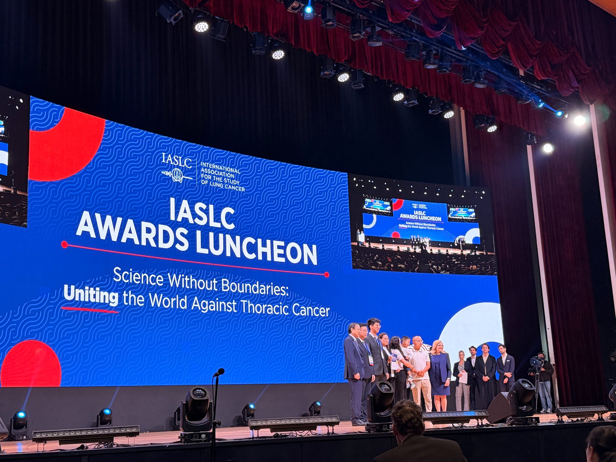 A big congratulations to our #WCLC26 award recipients! 🏆👏
Today’s Awards Luncheon celebra