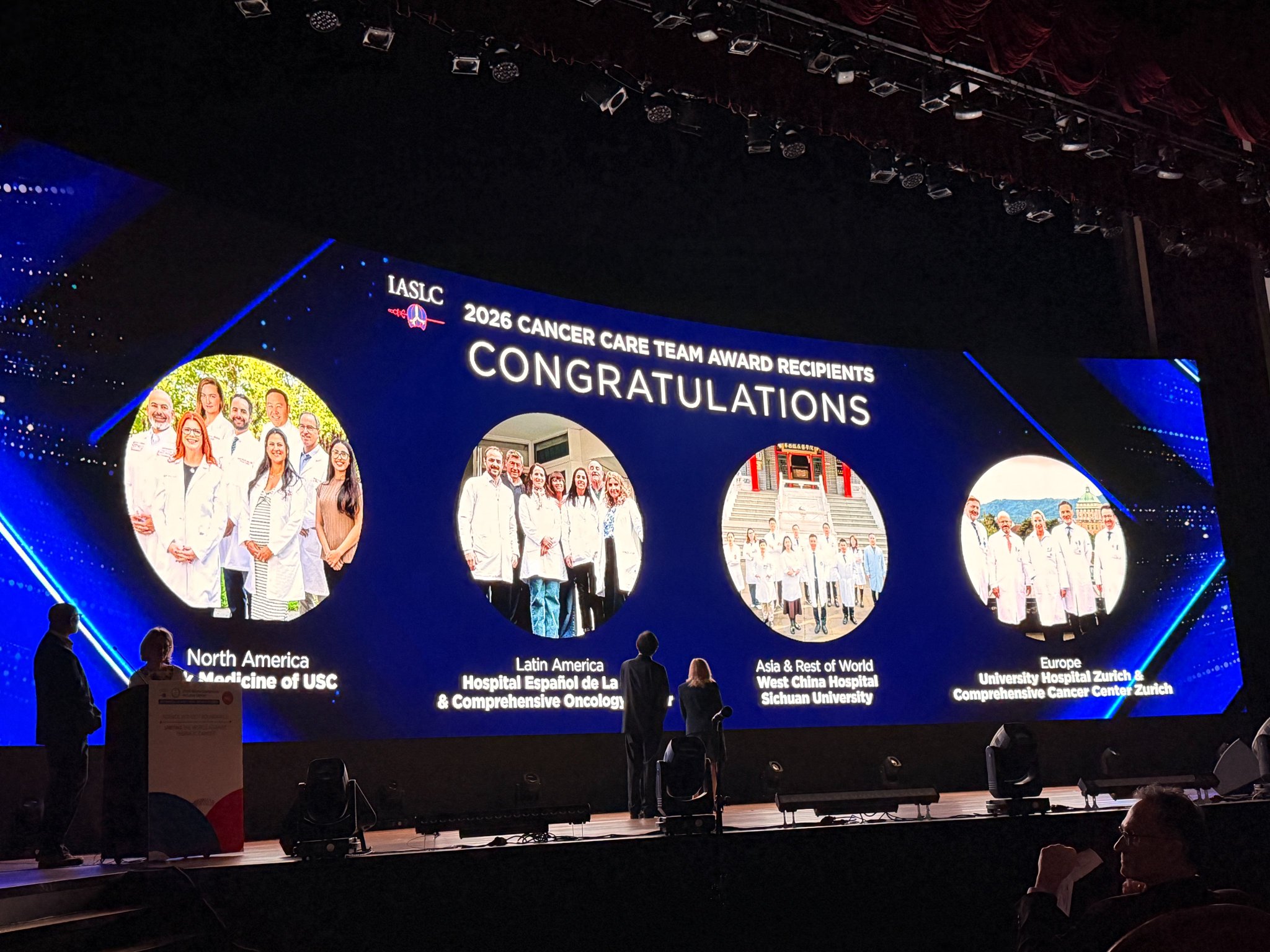 A big congratulations to our #WCLC26 award recipients! 🏆👏
Today’s Awards Luncheon celebra