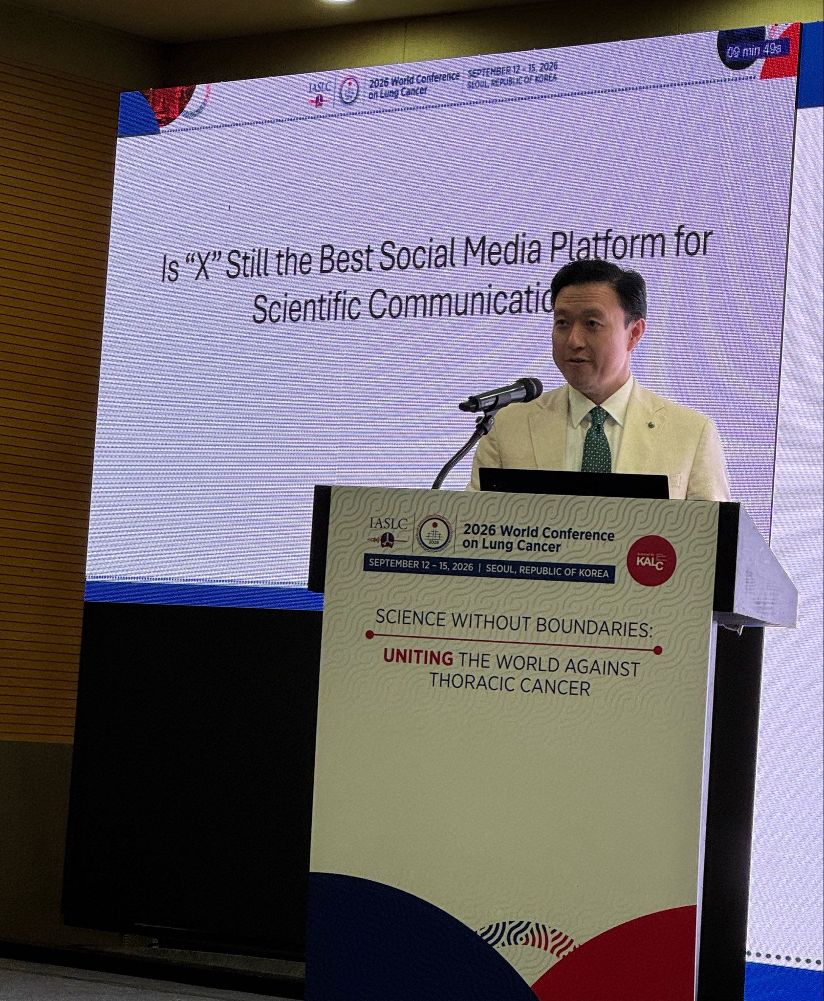 #WCLC26 Communications Debate #1: Is X still the best social media platform for scientific