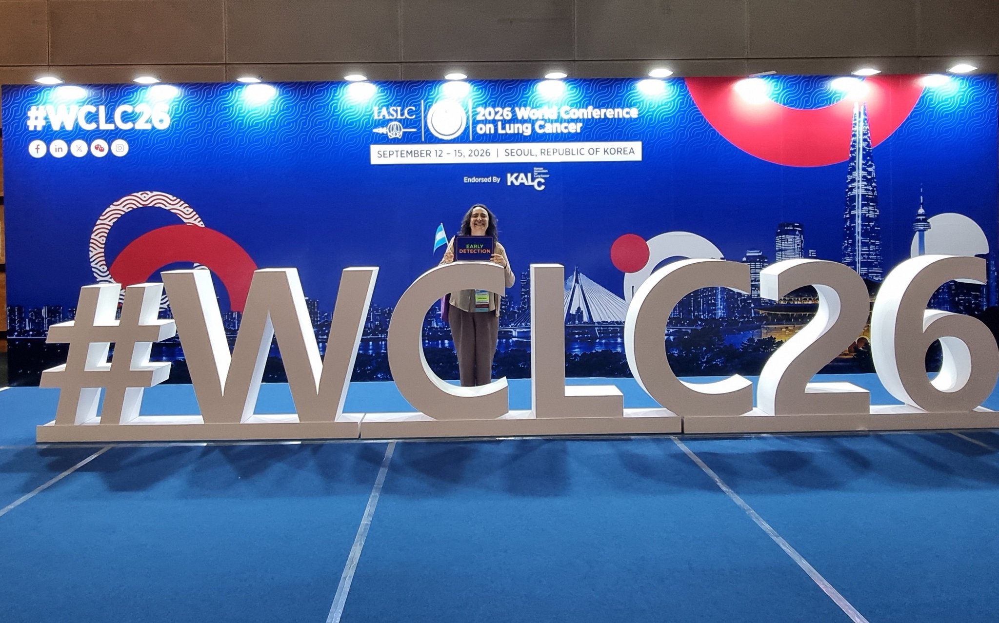 Ready !
#wclc2026 #seoul https://t.co/9DIUPn2EwQ