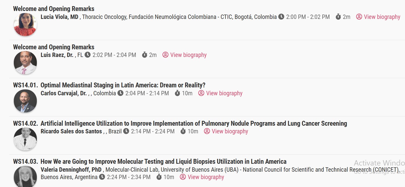 Please come to our Latin American session at @iaslc #WCLC26, Saturday September 12th from