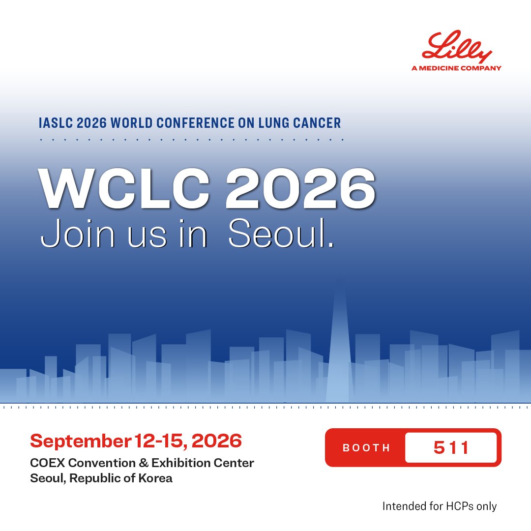 We're looking forward to engaging with the thoracic oncology community at #WCLC26. See wha