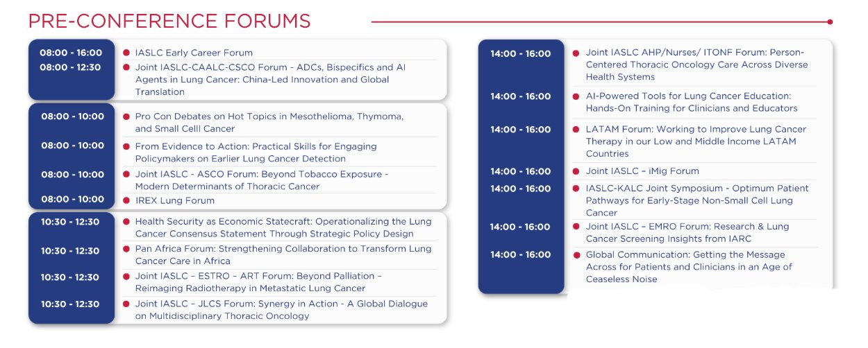 One week to go for @IASLC #WCLC26 in Seoul, Korea. Getting there one day early not to find