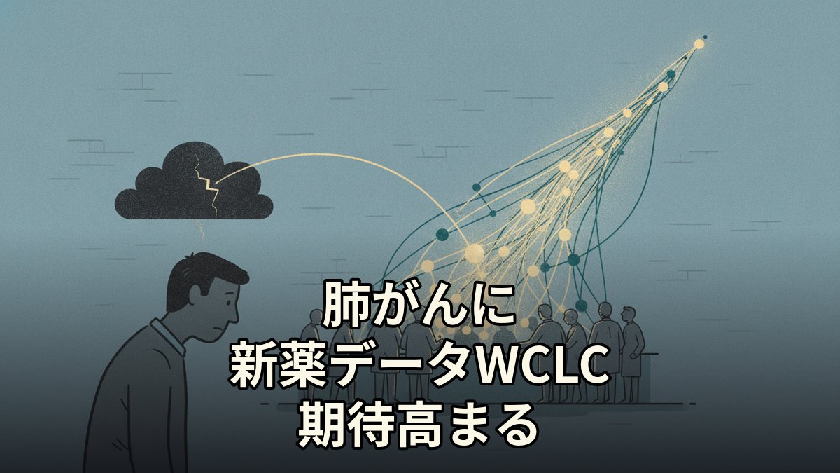 中国の迪哲薬業が、肺がん治療薬ZEGFROVYに関する最新データを、世界肺癌学会議(WCLC)2026で発表する予定とのこと。術後補助療法と一次併用療法の両方に関するデータが共有さ