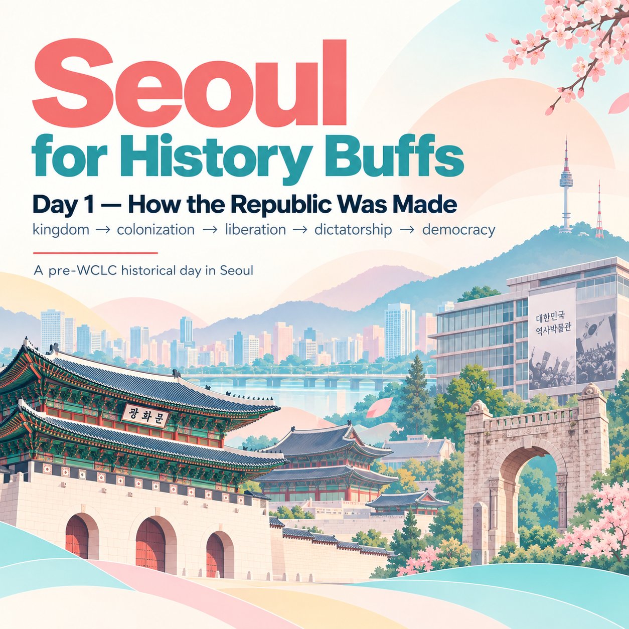 1/6 One last post before heading to Seoul for #WCLC26.
For history buffs, here is the day