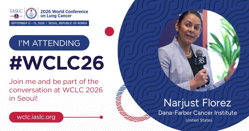 I’ll be attending #WCLC26 in Seoul.
WCLC is always an important opportunity to stay curr