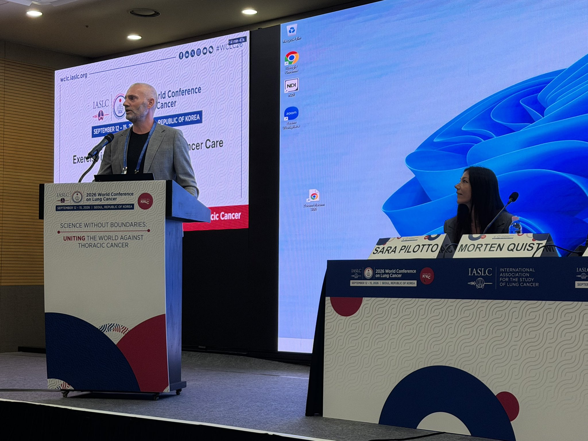 Amazing #WCLC26 symposium on exercise and prehabilitation in lung cancer — from evidence t