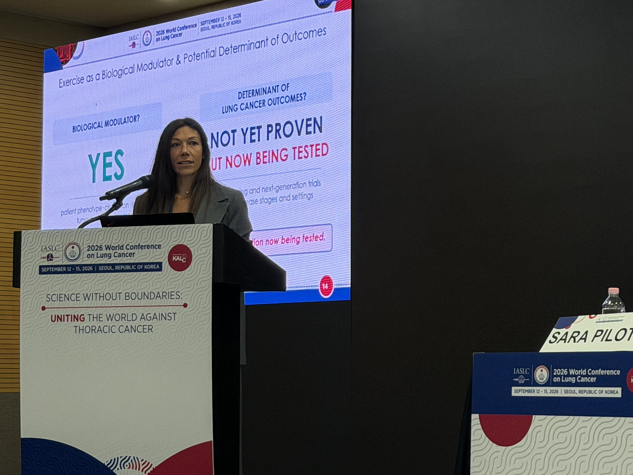 Amazing #WCLC26 symposium on exercise and prehabilitation in lung cancer — from evidence t