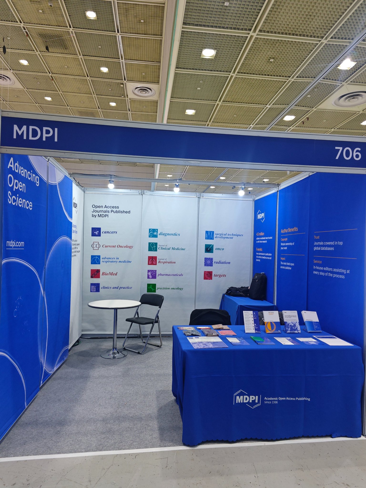 Live from #WCLC26! 📸 Our team is all set at Booth #706. Drop by to connect, share insights