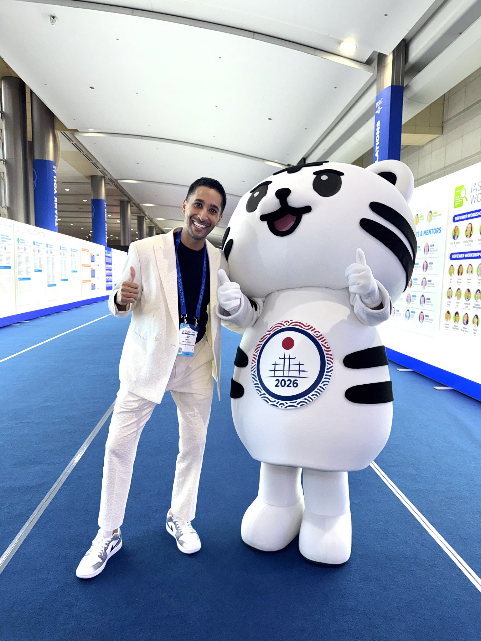 Obsessed with the @IASLC #WCLC26 mascot! 🥹 https://t.co/iWstVQlC2K