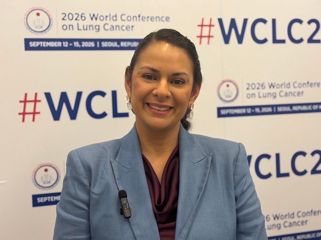 🌟 Thanks to @NarjustFlorezMD for joining us at #WCLC26 for a fantastic interview on today'