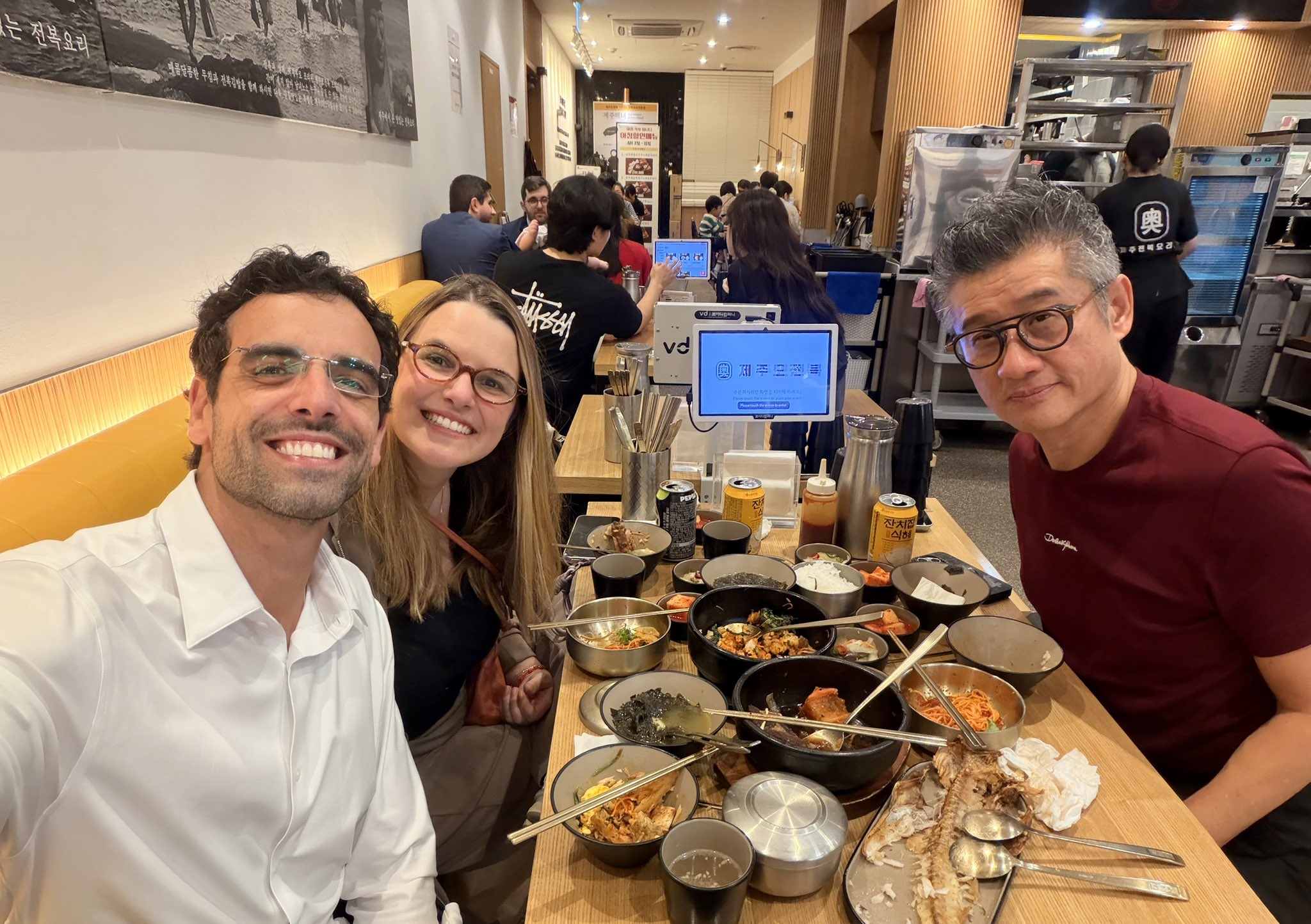 A wonderful #WCLC26 🇰🇷 🍜 break today! Time to catch up ⛳️ 🍷 🫁. Thanks for (teaching us ho