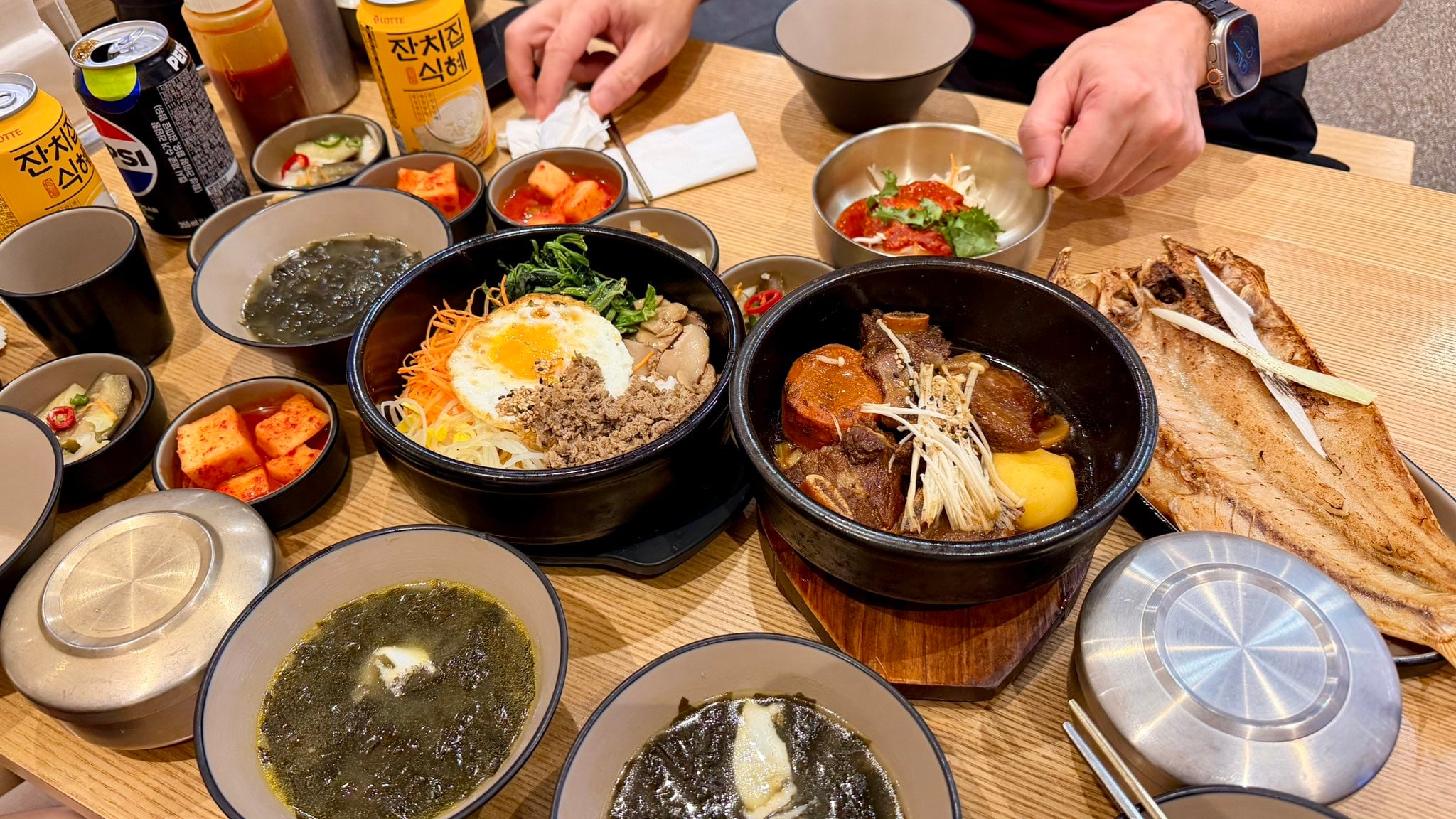 A wonderful #WCLC26 🇰🇷 🍜 break today! Time to catch up ⛳️ 🍷 🫁. Thanks for (teaching us ho