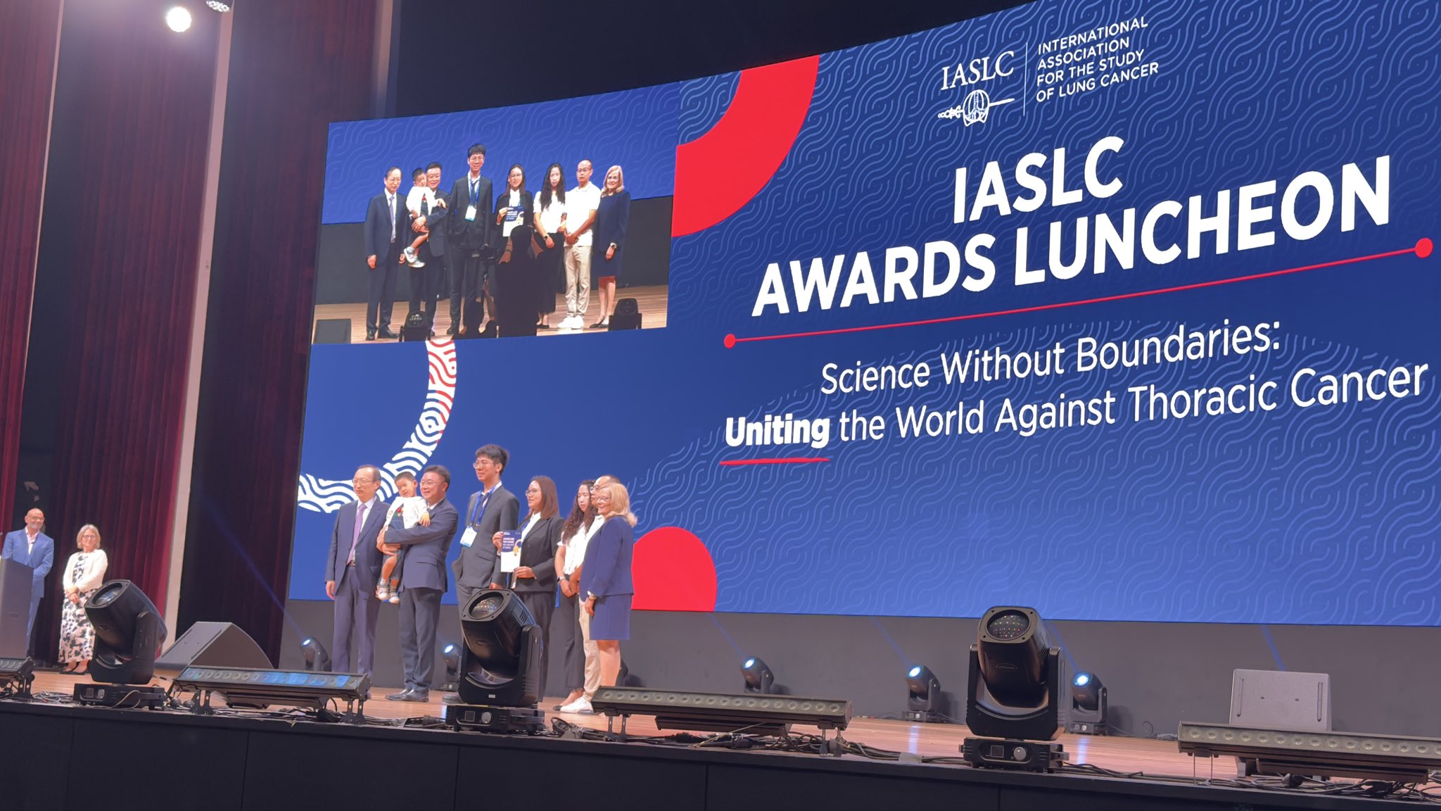 West China Sichuan Univeirstiy won one of the IASLC care team awards. First and only repor
