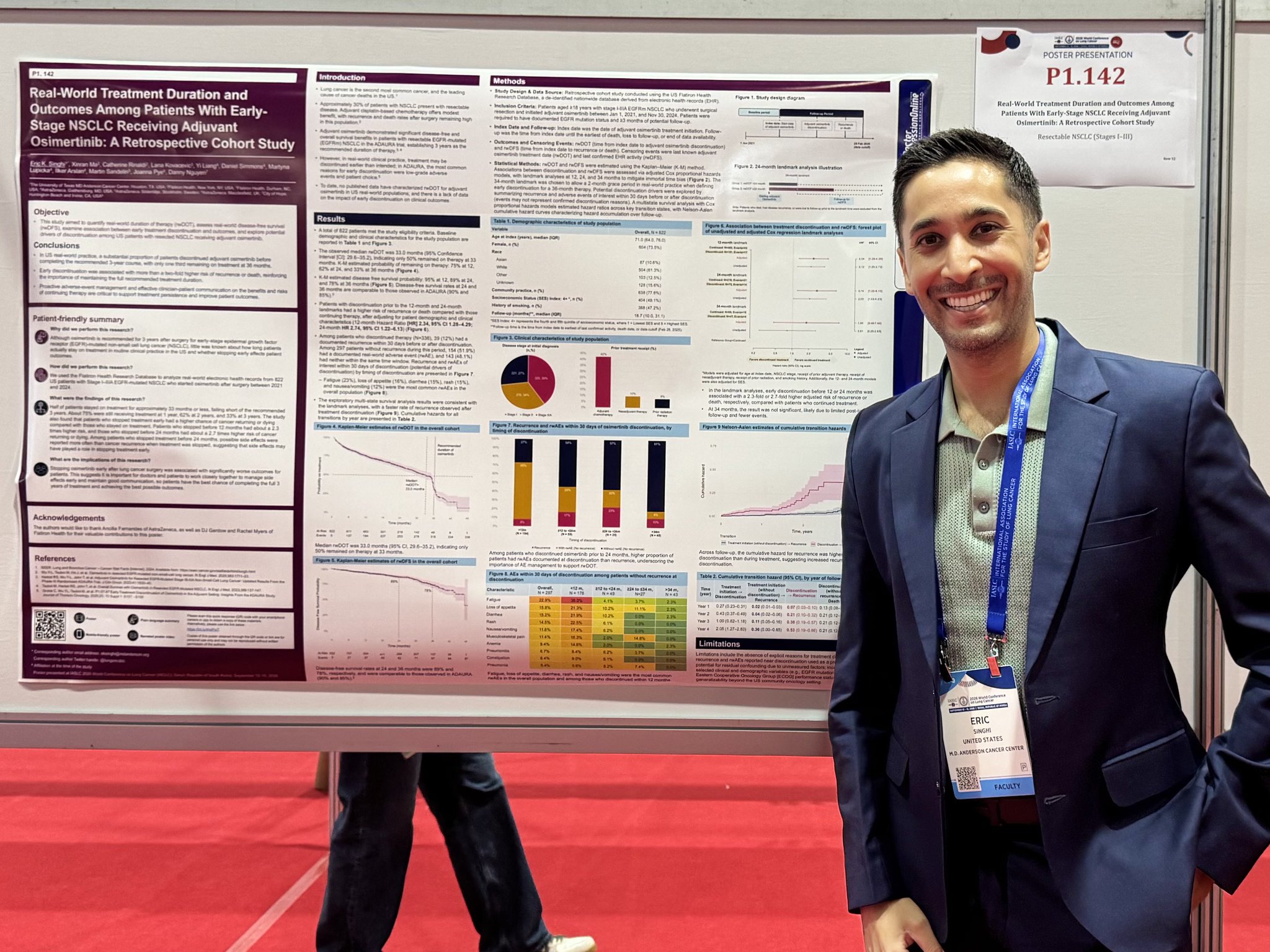 As we await the 8-year ADAURA update at #WCLC26, our study adds another piece of the story