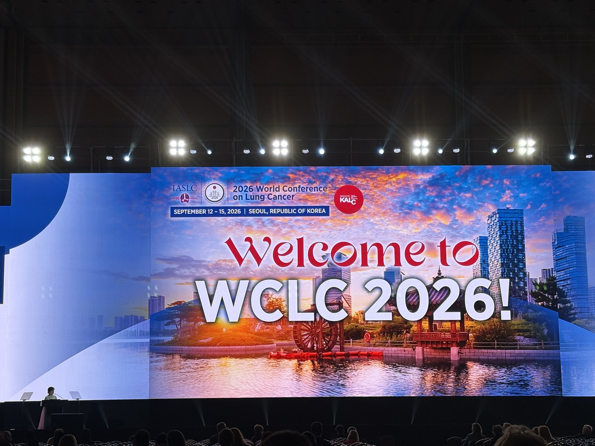 Welcome to Seoul!
UNITE for our lung cancer patients!
#WCLC26 https://t.co/9cbiHIPDoA