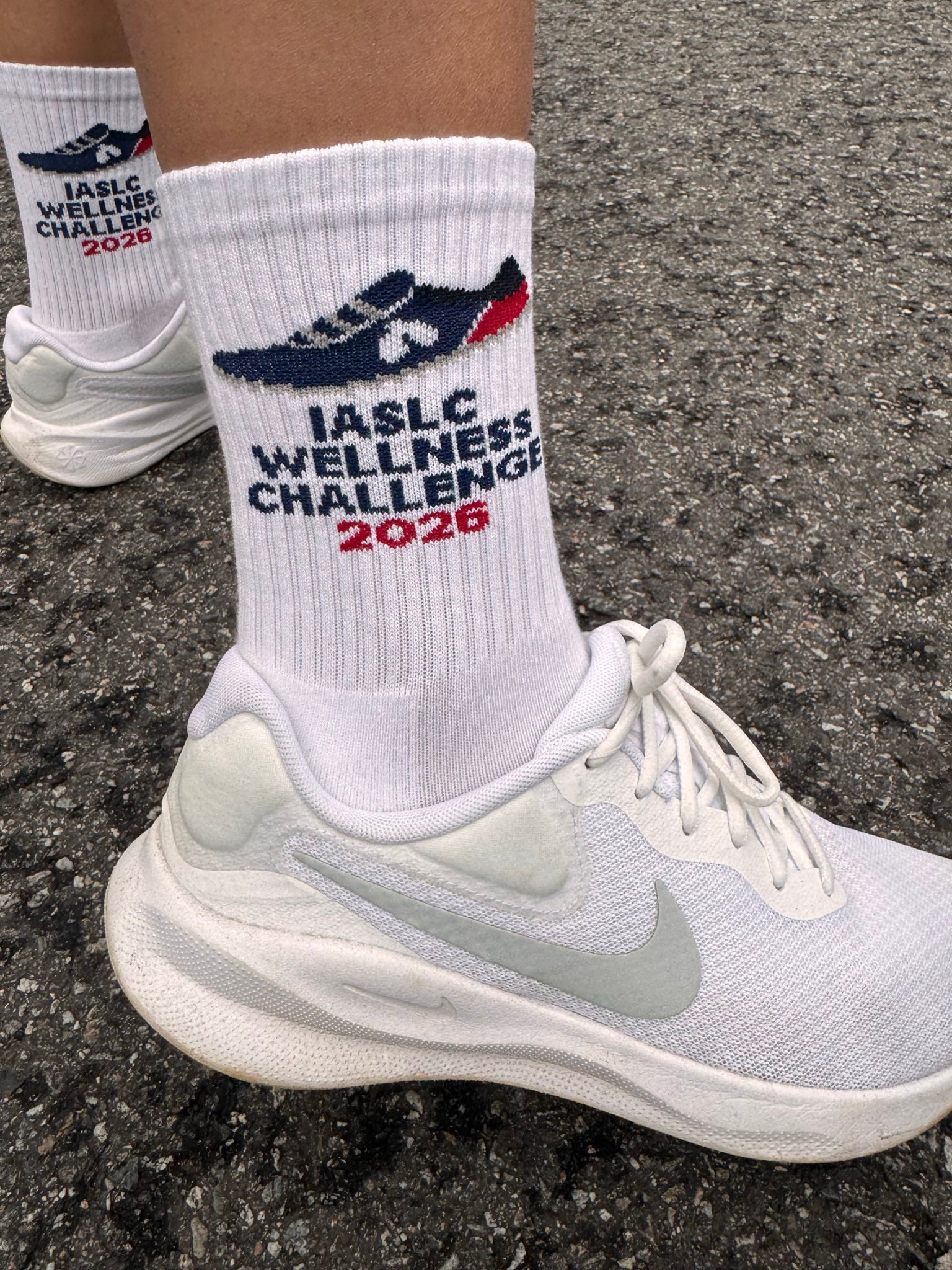 #WCLC26 some serious competitors for the @IASLC Wellness Challenge running 🏃♂️ this am b